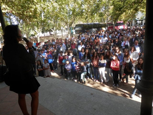 Andújar reúne hoy a todos los colegios de Lasalle de Andalucía en una peregrinación solidaria y que difunde a la ciudad
