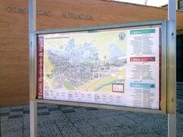 El PA se congratula de la instalación de los recorridos del autobús urbano en las marquesinas