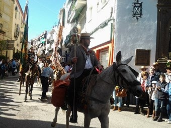 La Cofradia Matriz inicia el camino al Cerro del Cabezo
