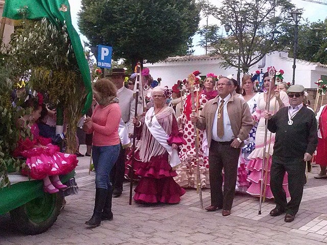 Lopera disfrutó con las Cruces de Mayo