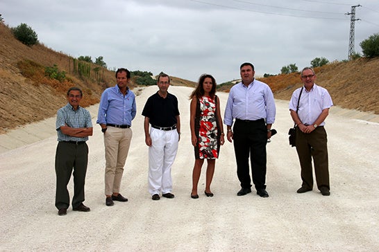 Reunión institucional para coordinar la finalización de la variante de Arjonilla