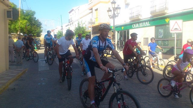 Celebración de la III Fiesta de la Bicicleta de Lopera