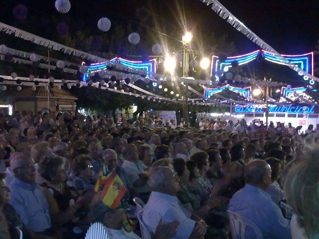 Todo preparado para el comienzo de la Feria de Porcuna