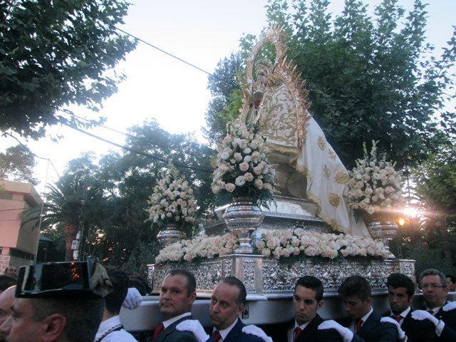Magna procesión de la Virgen de Alharilla