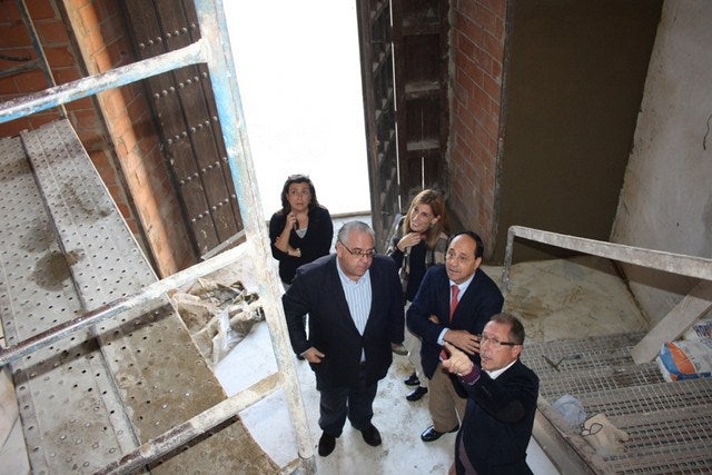 Avanzan las obras de remodelación del torrerón de Don Gome
