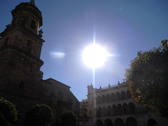 Andújar sufre la ola de frío, pero sin nieve y sin lluvias en este invierno seco