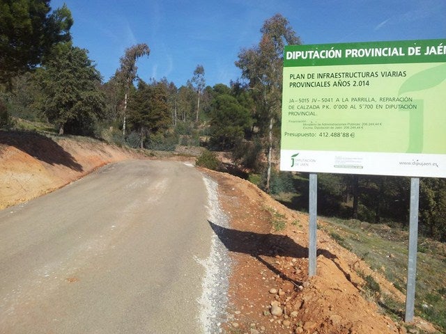 Reparación del camino de La Corregidora de Villanueva