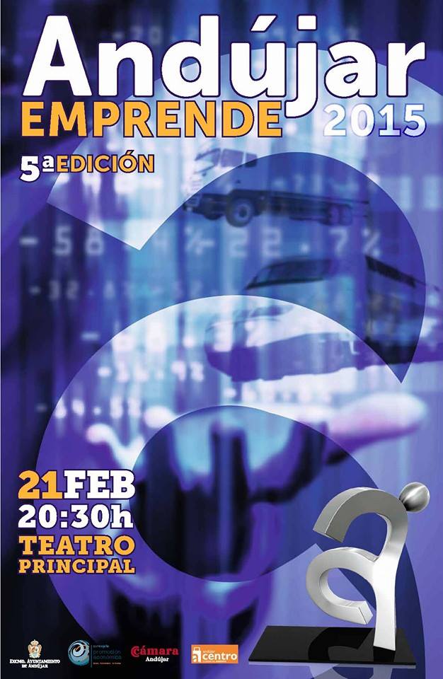 El Ayuntamiento y la Cámara de Comercio premian a los empresarios en una nueva edición de Andújar Emprende