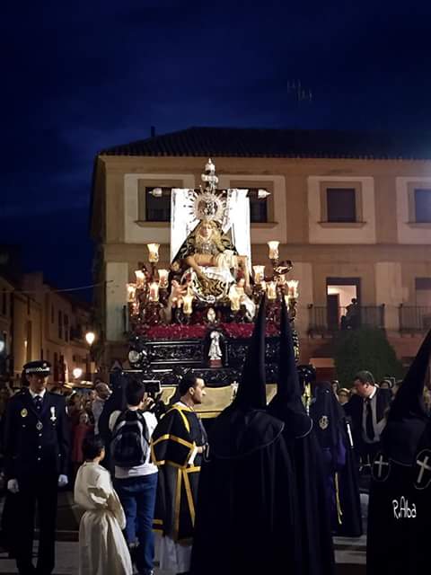 Las calles de Andújar escenario del calvario de Cristo en el Viernes Santo