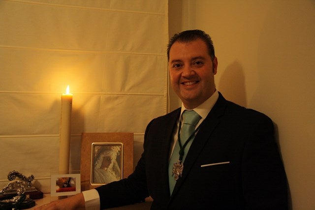 Raúl Ureña Hermosilla, Hermano Mayor de la Cofradía de la Esperanza de Andújar