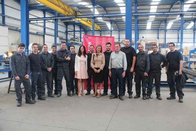 12 alumnos se forman con el Plan Local de Apoyo al Empleo en producción de estructuras metálicas