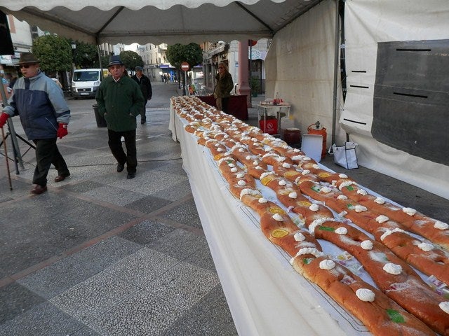 Los fondos del roscón del Gran Poder irán a parar a la talla de Nuestra Señora del Socorro