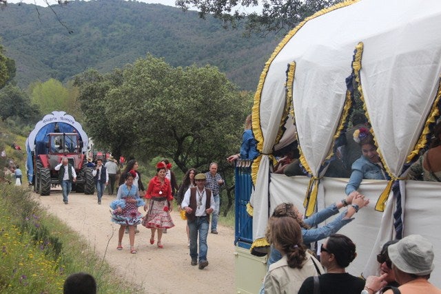 Las carretas hacen su llegada a Lugar Nuevo