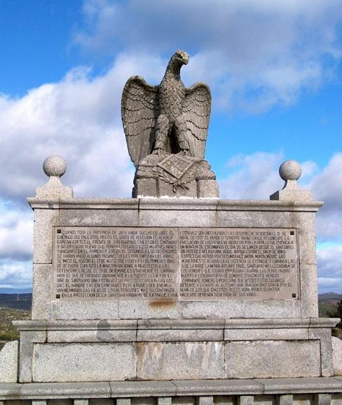 Uno de los símbolos en el Cerro del Cabezo 