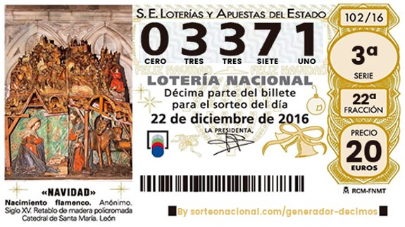 Lotería de Navidad: El último quinto premio cae en Andújar