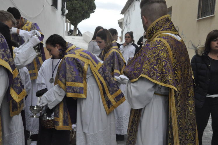 El Cristo de los Méndez si realizó su estación de penitencia del Jueves Santo