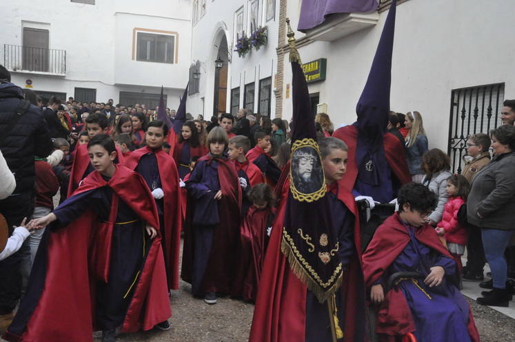 El Cristo de los Méndez si realizó su estación de penitencia del Jueves Santo