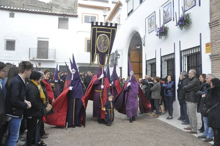 El Cristo de los Méndez si realizó su estación de penitencia del Jueves Santo