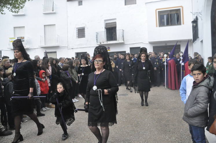 El Cristo de los Méndez si realizó su estación de penitencia del Jueves Santo