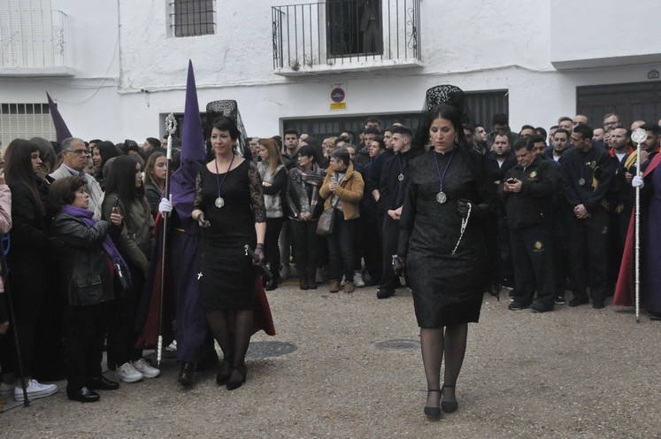 El Cristo de los Méndez si realizó su estación de penitencia del Jueves Santo