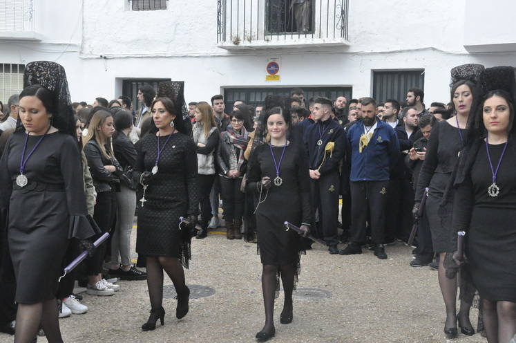 El Cristo de los Méndez si realizó su estación de penitencia del Jueves Santo