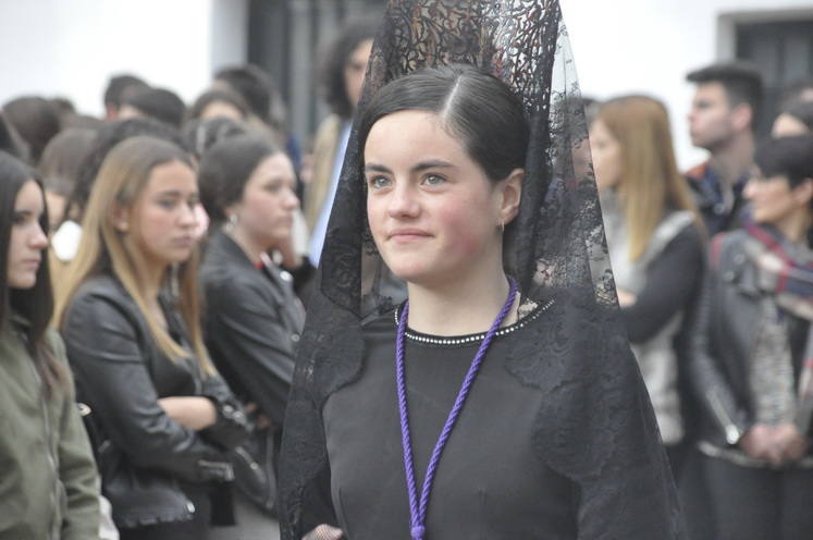 El Cristo de los Méndez si realizó su estación de penitencia del Jueves Santo