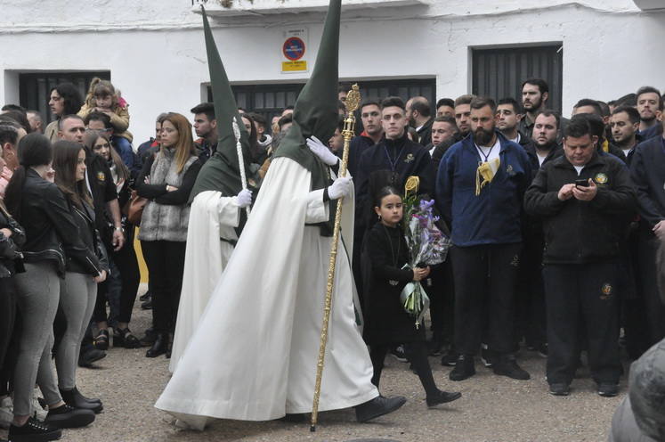 El Cristo de los Méndez si realizó su estación de penitencia del Jueves Santo