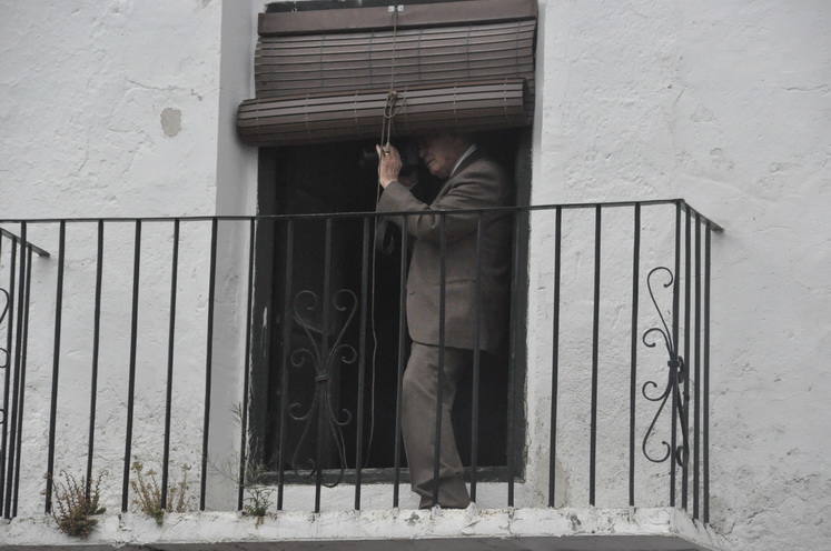 El Cristo de los Méndez si realizó su estación de penitencia del Jueves Santo