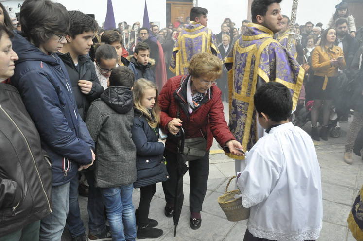 El Cristo de los Méndez si realizó su estación de penitencia del Jueves Santo