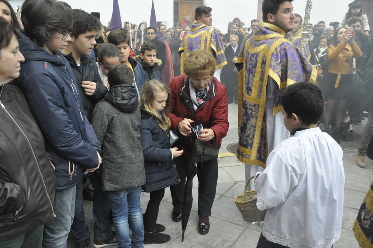 El Cristo de los Méndez si realizó su estación de penitencia del Jueves Santo