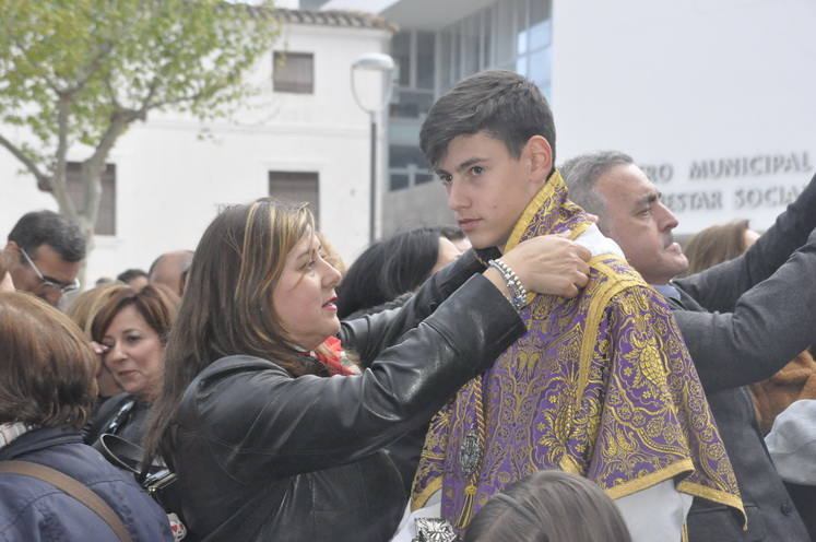 El Cristo de los Méndez si realizó su estación de penitencia del Jueves Santo
