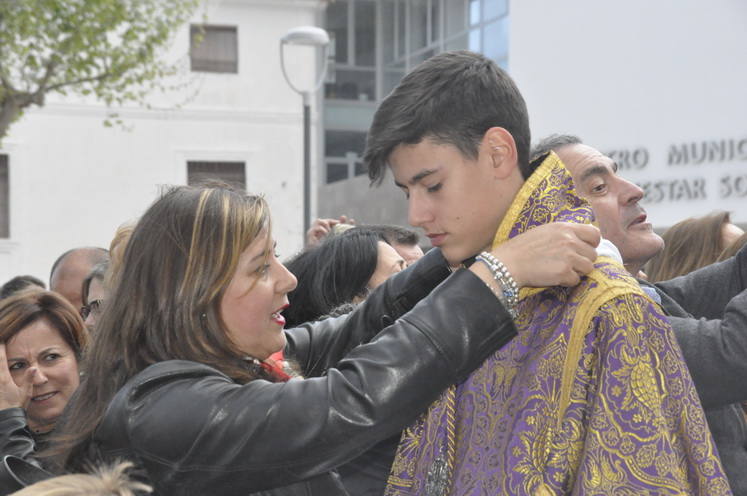 El Cristo de los Méndez si realizó su estación de penitencia del Jueves Santo
