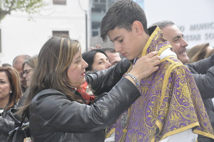 El Cristo de los Méndez si realizó su estación de penitencia del Jueves Santo