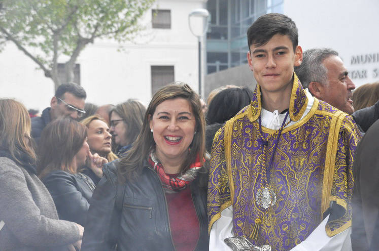 El Cristo de los Méndez si realizó su estación de penitencia del Jueves Santo
