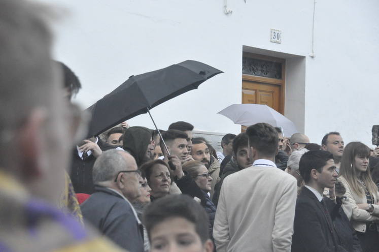 El Cristo de los Méndez si realizó su estación de penitencia del Jueves Santo