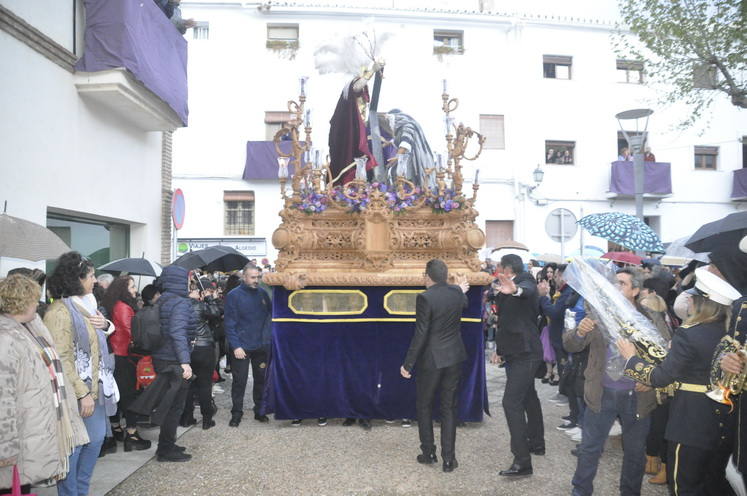 El Cristo de los Méndez si realizó su estación de penitencia del Jueves Santo