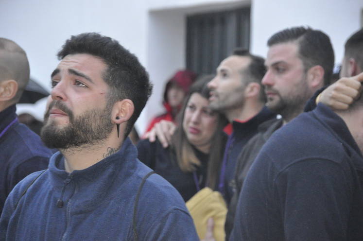 El Cristo de los Méndez si realizó su estación de penitencia del Jueves Santo