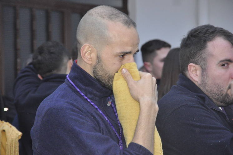 El Cristo de los Méndez si realizó su estación de penitencia del Jueves Santo