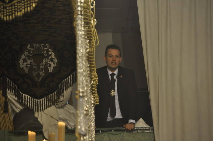 El Cristo de los Méndez si realizó su estación de penitencia del Jueves Santo