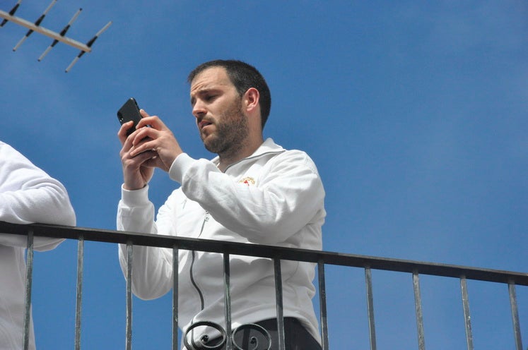 Fotos: La Cofradía de Santiago realiza una excelente estación de penitencia