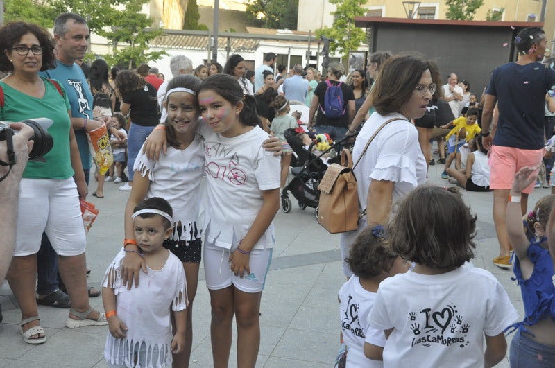 Los niños de Baza disfrutan en la mañana de este viernes del Cascamorras Infantil. 