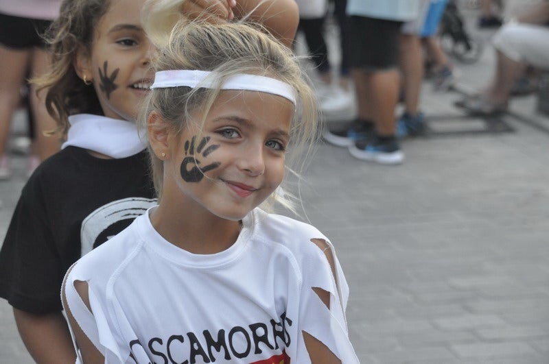 Los niños de Baza disfrutan en la mañana de este viernes del Cascamorras Infantil. 