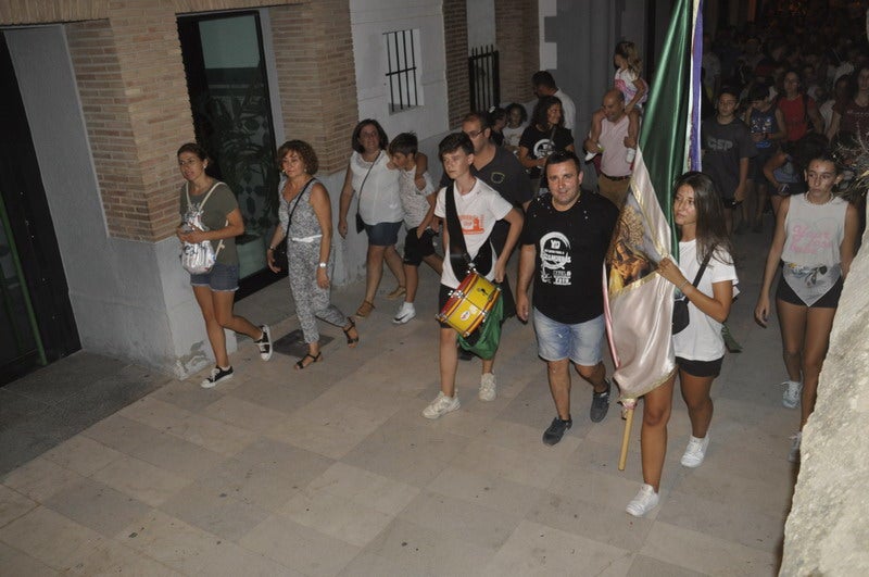 Los niños de Baza disfrutan en la mañana de este viernes del Cascamorras Infantil. 