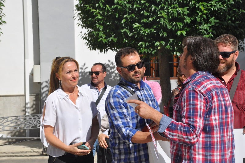 250 personas participan en la concentración organizada por la Asociación Amigos del Ferrocarril de la Comarca de Baza 