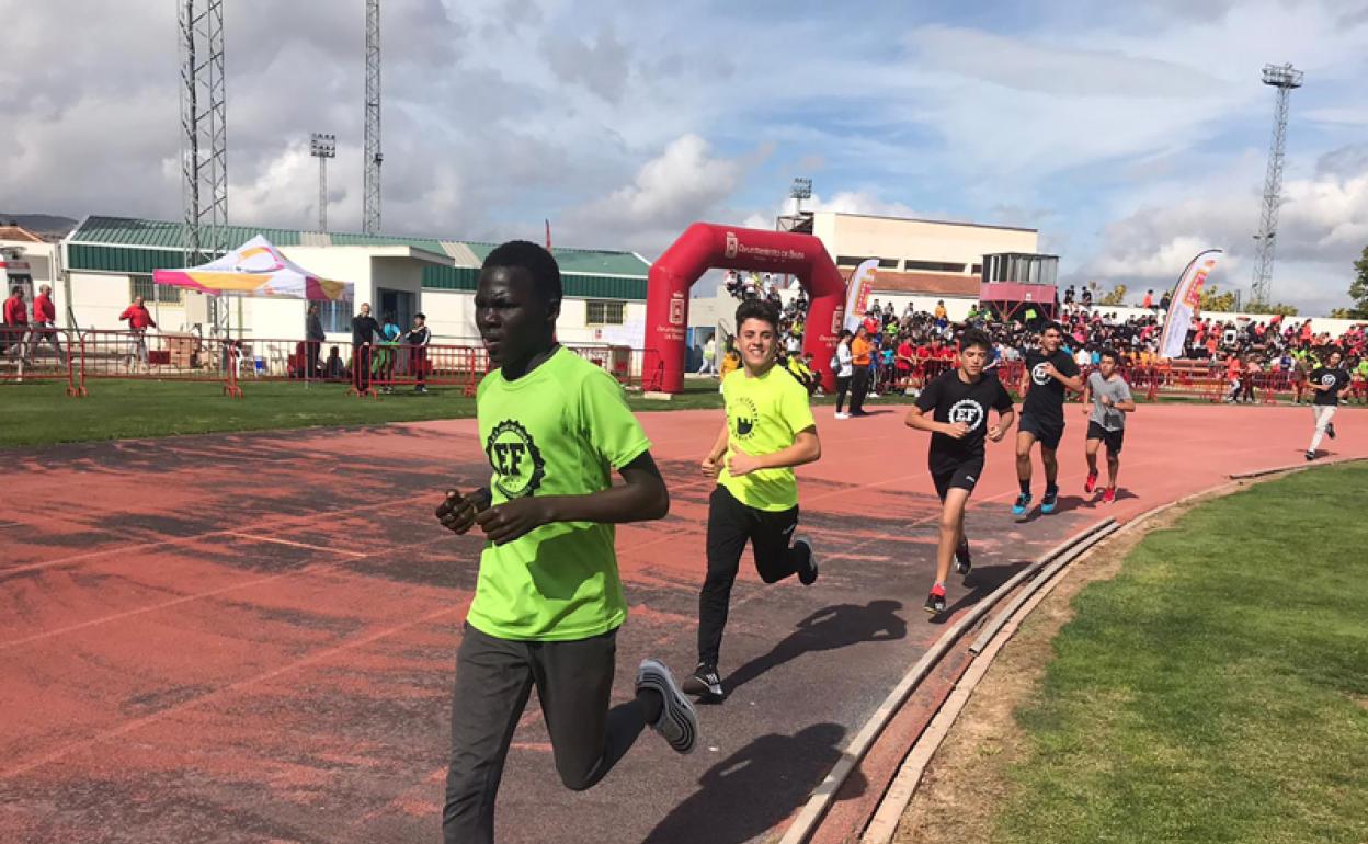 Una de las pruebas de atletismo