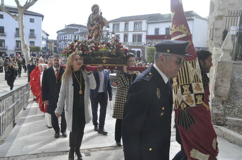 Los bastetanos celebran el '¡Baza, Qué!' y el día de Santa Bárbara