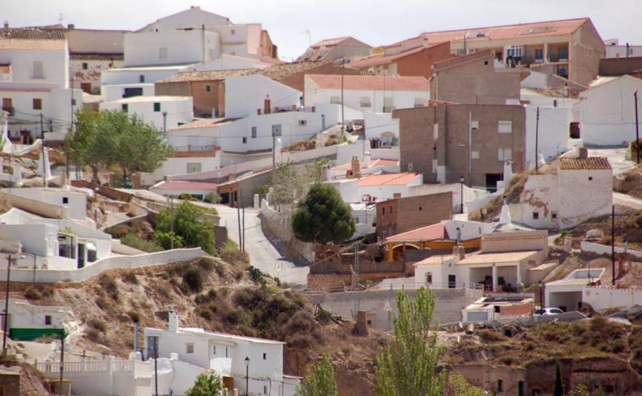 Panorámica parcial de Freila. 