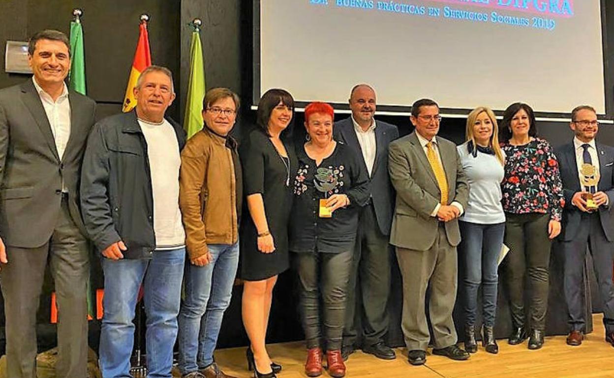 Diputación reconoce la gran labor de la AFA Alcrebite