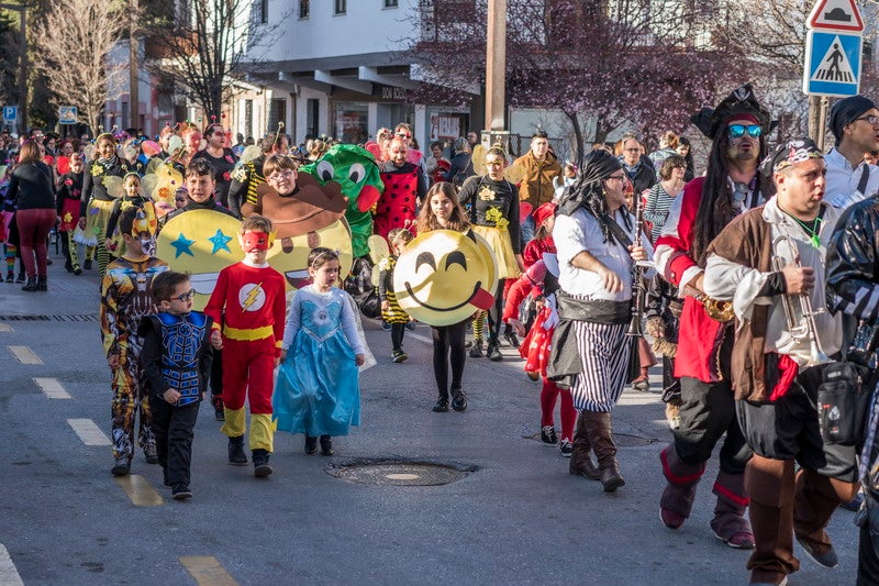 Varias localidades de las comarcas de Baza y Huéscar celebraron este sábado los carnavales 2020 