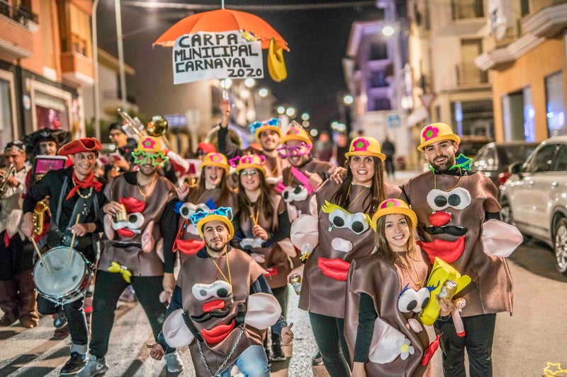 Varias localidades de las comarcas de Baza y Huéscar celebraron este sábado los carnavales 2020 